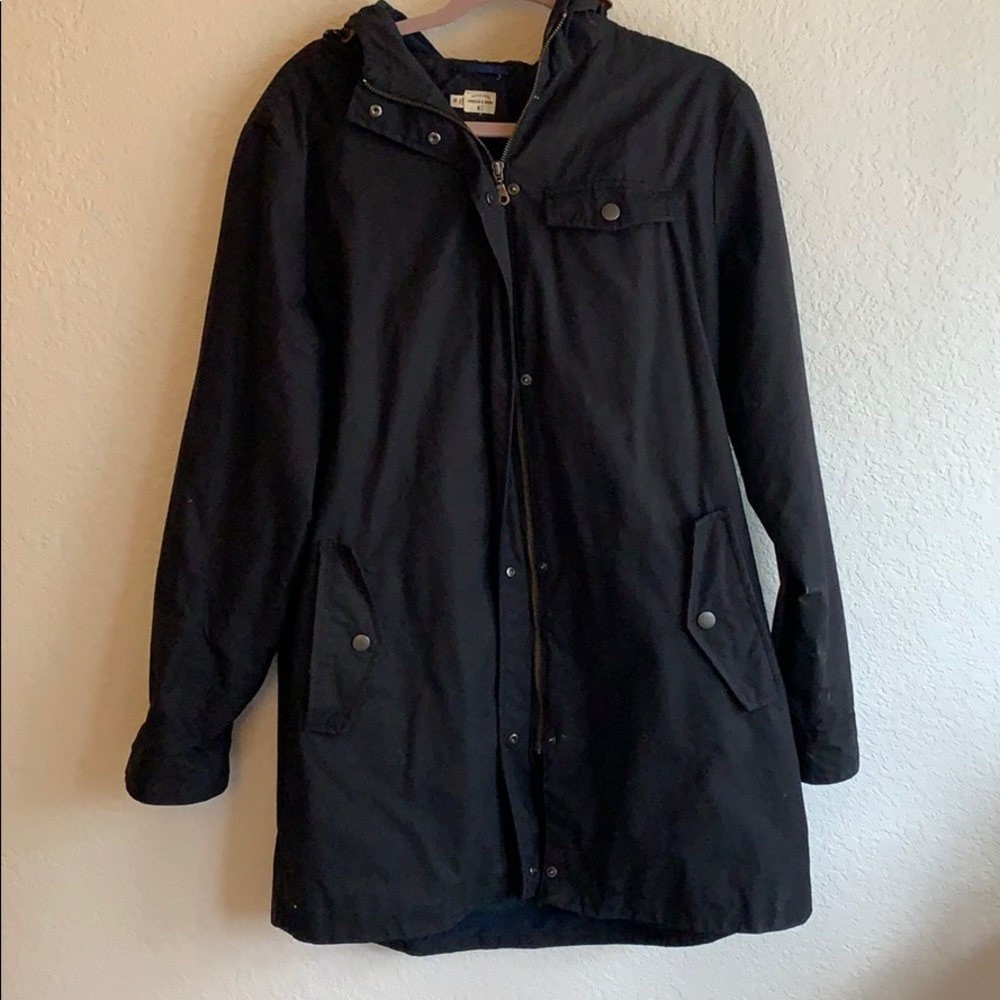 Bridge and Burn Waxed Canvas Raincoat
